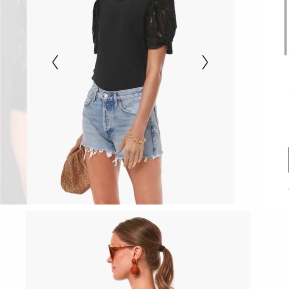 Tuckernuck POMANDER PLACE size L Black Lace Vesty Top - Picture 5 of 11